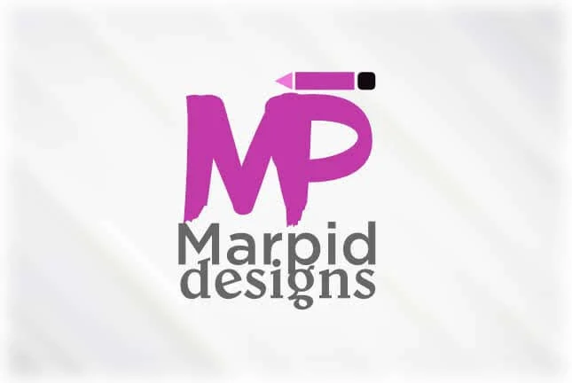 Original Marpid Designs logo in magenta